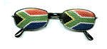 Sunglasses with Flag of South Africa lenses