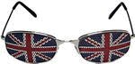 Sunglasses with Flag of United Kingdom lenses
