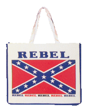 Tote Bag with Confederate flag