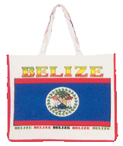 Tote Bag with flag of Belize