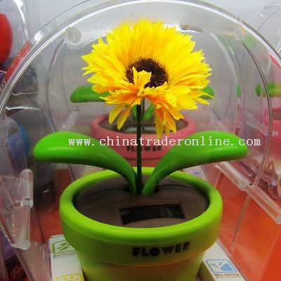 Solar Flowerpot,Solar Toy from China