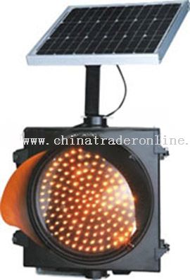 Square Solar Traffic Light