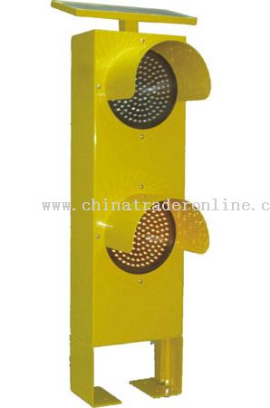 Vertical Type Solar Traffic Light