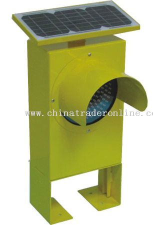 Vertical Type Solar Traffic Light