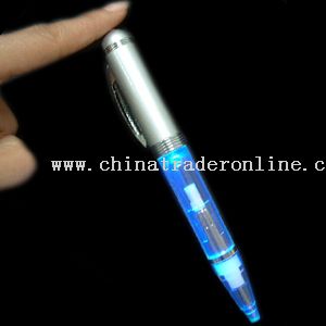 Finger Touching Sensor LED Pen with Single or Multicolor LED from China