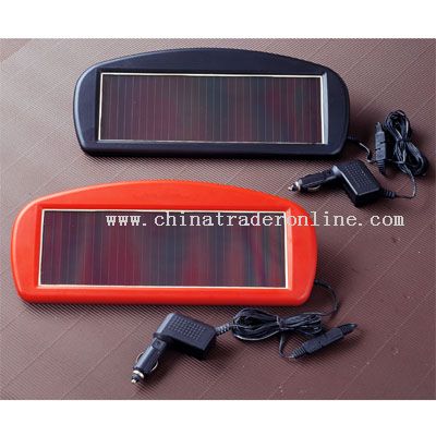 Solar Powerd 12V Battery Trickle Charger from China