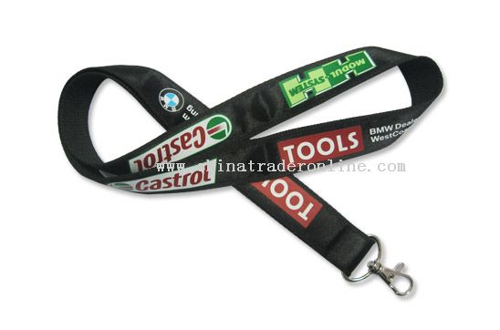 Woven Logo Lanyard from China