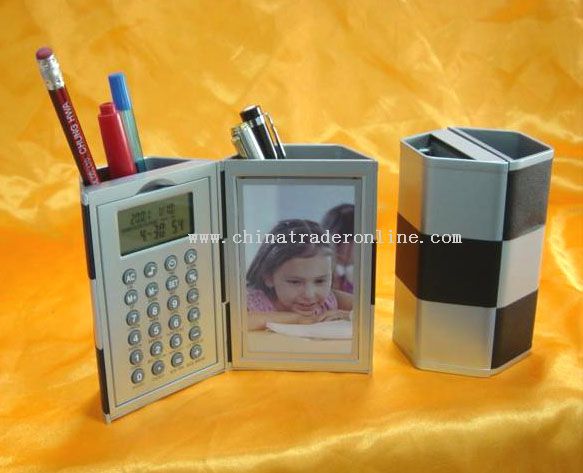 Magic Pen holder with Calculator and Calendar Function