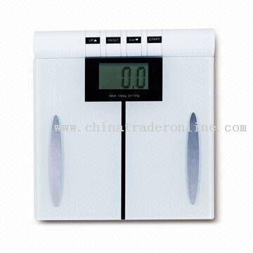 USB Multifunction Health Body Fat Scale with High Precision Strain-guage Sensor