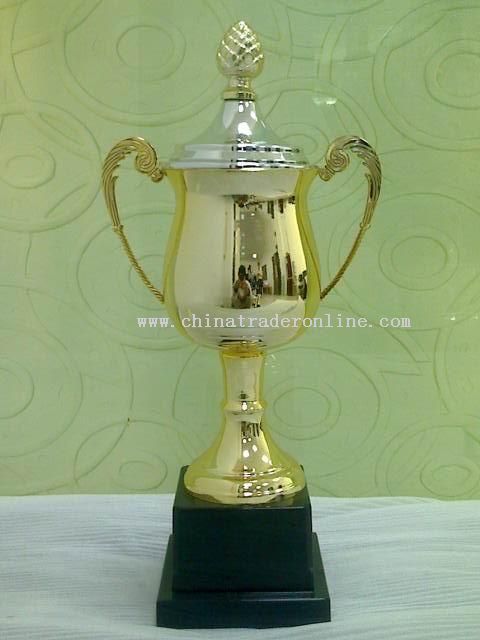 metal trophy cup from China