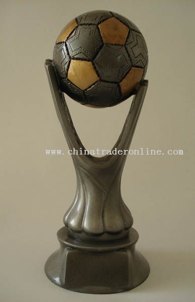 Polyresin Trophy/Award/Promotion/Resinic/Prize/Football/Player/Soccer/Cup from China