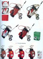 Mini Golf Cart Pen Set and Analog Clock