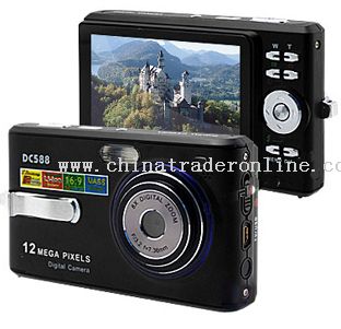 12.0MP Digital Camera with 3.0 inch LCD from China