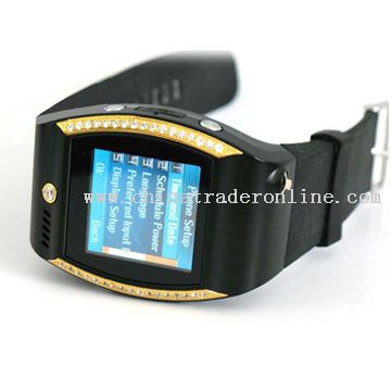 Bluetooth Watch Mobile Phone from China