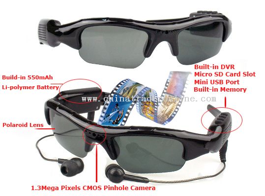 Sunglasses+Video Recording +MP3 Player