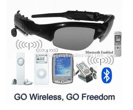 Sunglasses MP3 player+Bluetooth from China