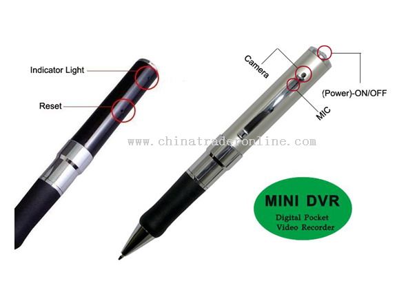 Video Recording + USB + Pen Writing + Camera from China