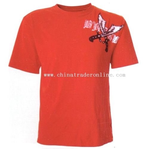 100% Cotton Mens Short Sleeve T-Shirt from China