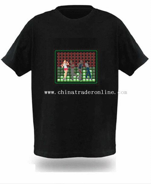 EL Flashing T-shirt from China