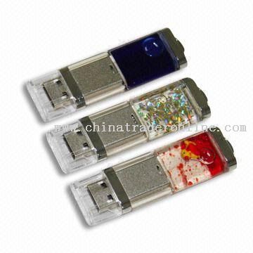 Liquid Style USB Flash Drive with Custom Logo Printing and Password Protection from China