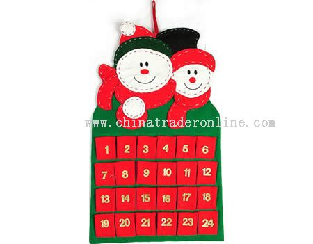 Christmas Calendar from China