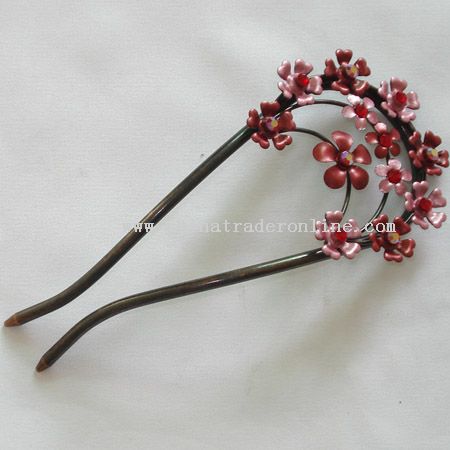 Costume Jewelry Hair Barrette from China