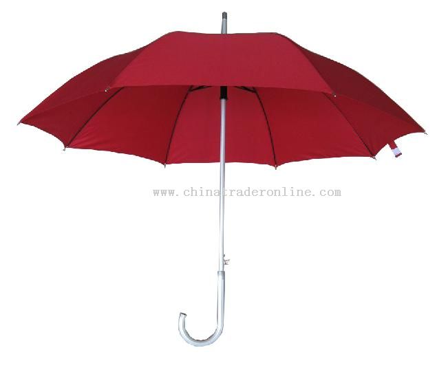 Straight advertising umbrella