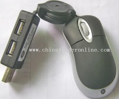 USB HUB Mouse from China