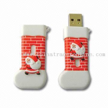 Christmas Sock-shaped USB Flash Drives