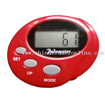 Pedometer with Clock and Calorie from China