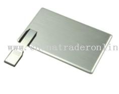 Metal Card USB Flash Disk from China