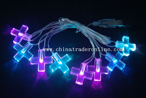 USB Computer 8 LED Decorate Light from China