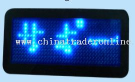 Multi-language LED USB Name Badge