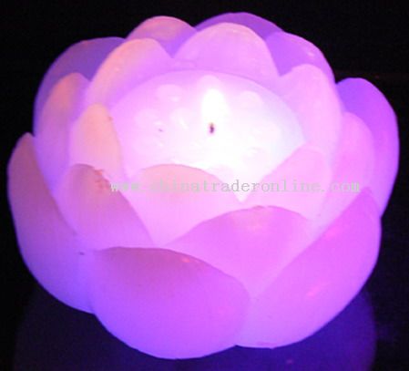 Flower Shaped LED Candle from China