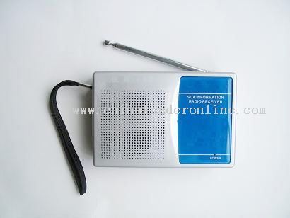 SCA Pocket Radio from China