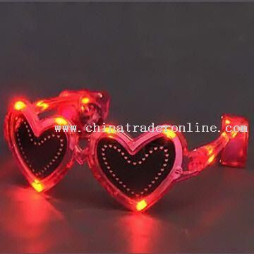 LED Flashing Sunglasses from China