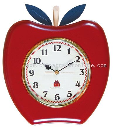 Apple Quartz Clock from China