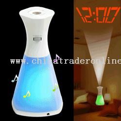 Projection Clock with Color Changing Light from China