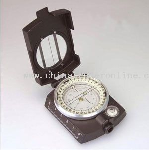 Zinc Alloy Prismatic Compass With Gradienter from China