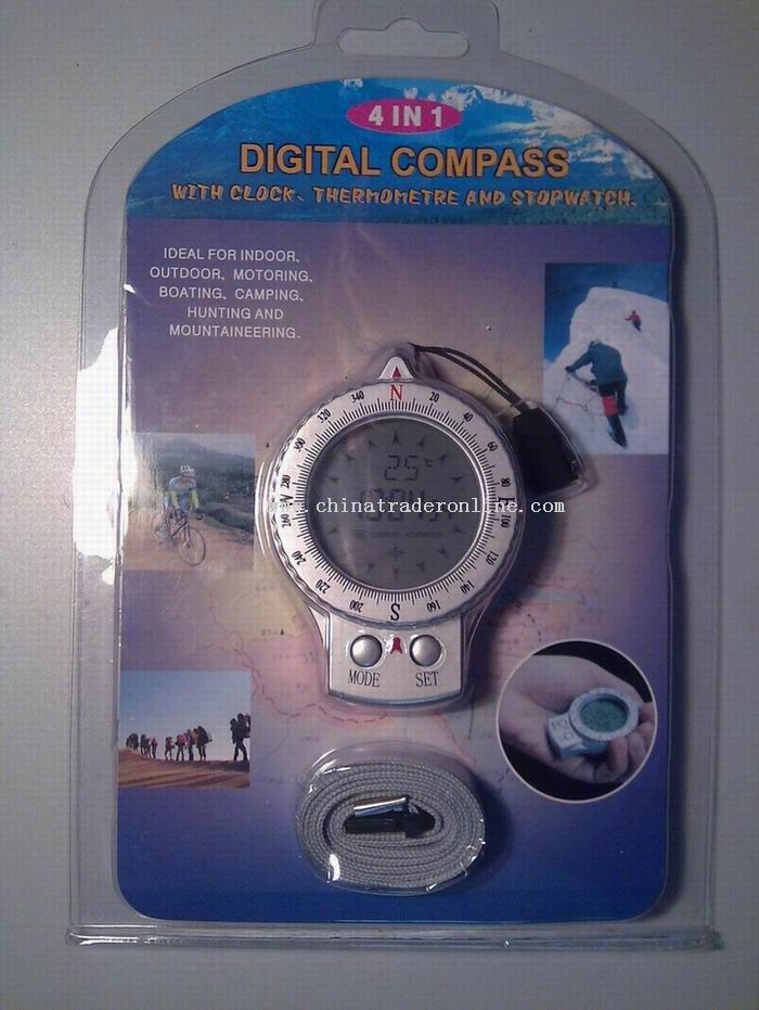 4 in 1 Digital Compass