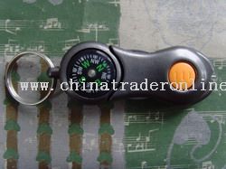 Plastic Flashlight Compass from China