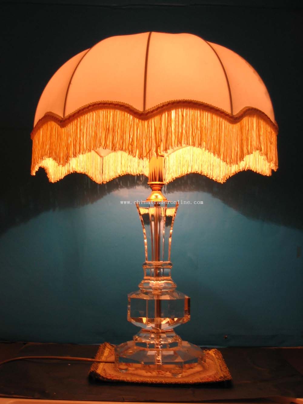 Crystal Glass Lamp