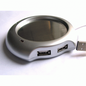 4 USB Hub Port WARMER CUP from China