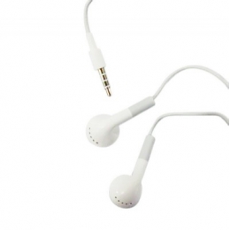 Earphone for iPhone/iPhone 3G with Microphone - White (Original)