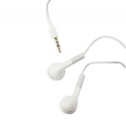 Earphone for iPhone/iPhone 3G with Microphone - White (Original) from China