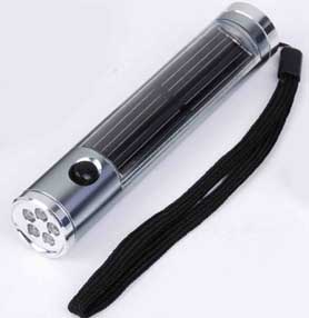 Super bright 5pcs LED Solar torch