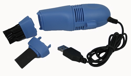 USB Powered Mini Vacuum Cleaner with Washable Filter