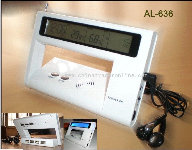 Novelty Promotion Gift with Radio Usb Port from China