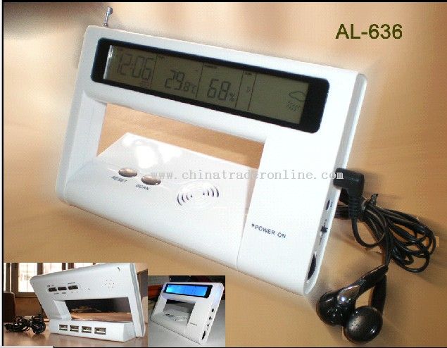 Novelty Promotion Gift with Radio Usb Port