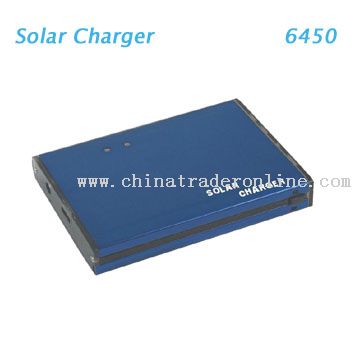 USB Solar Charger+Led light